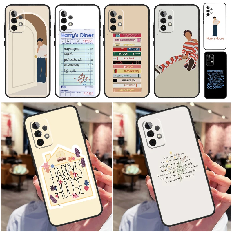 H-Harrys House Case For Samsung Galaxy A54 A34 A14 A51 A71 A12 A22 A32 A52 A13 A23 A33 A53 A73 Coque