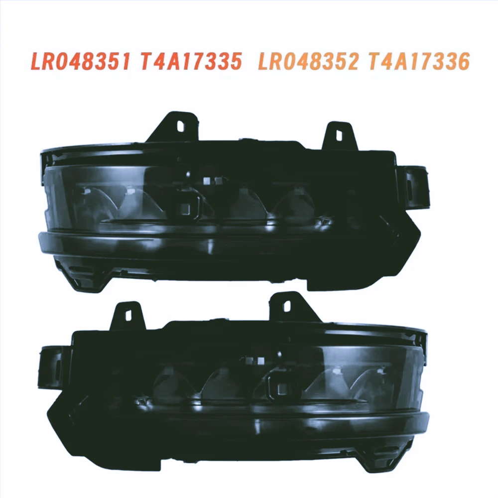 ZF-F 1 par  luces indicadoras  giro para espejo  puerta  coche para Land Rover Range Rover Evoque 2014-2019 JAGUAR E F-PACE L