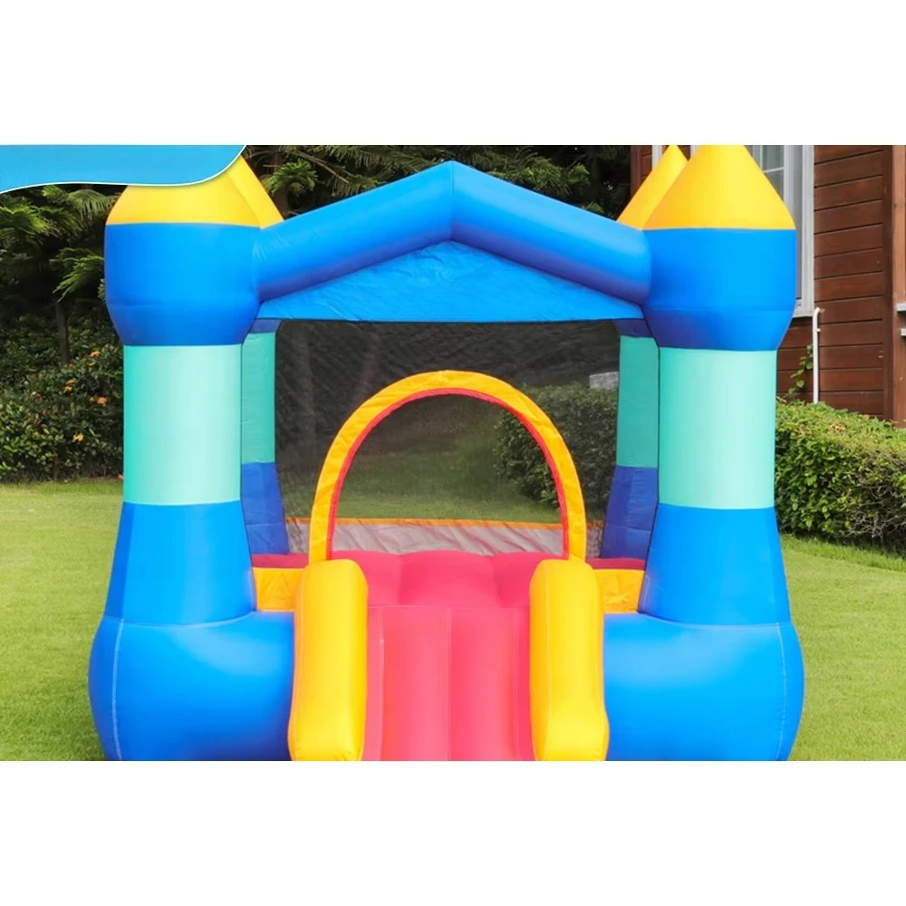 Artículos vendedores calientes Juegos al aire libre Fiesta Saltando Tobogán Castillo de aire Casa de rebote inflable