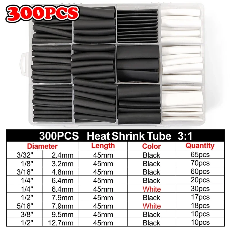 3:1&4:1 Heat Shrink Tubing Flame Retardant Salt Water Resistant Insulator For Ship Electrical Cable Repair Shield