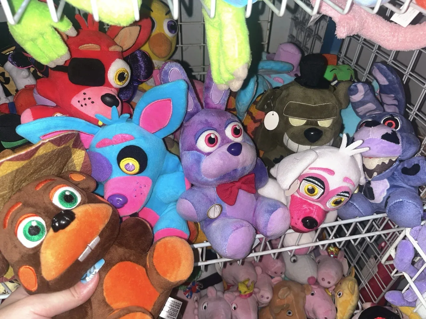1 Stück Five Nights At Freddy's FNAF Niedliche Plüschtiere Spielpuppe Bonnie Bär Foxy Cartoon Stoffpuppen Freddy Spielzeug Geschenke – Detail 3
