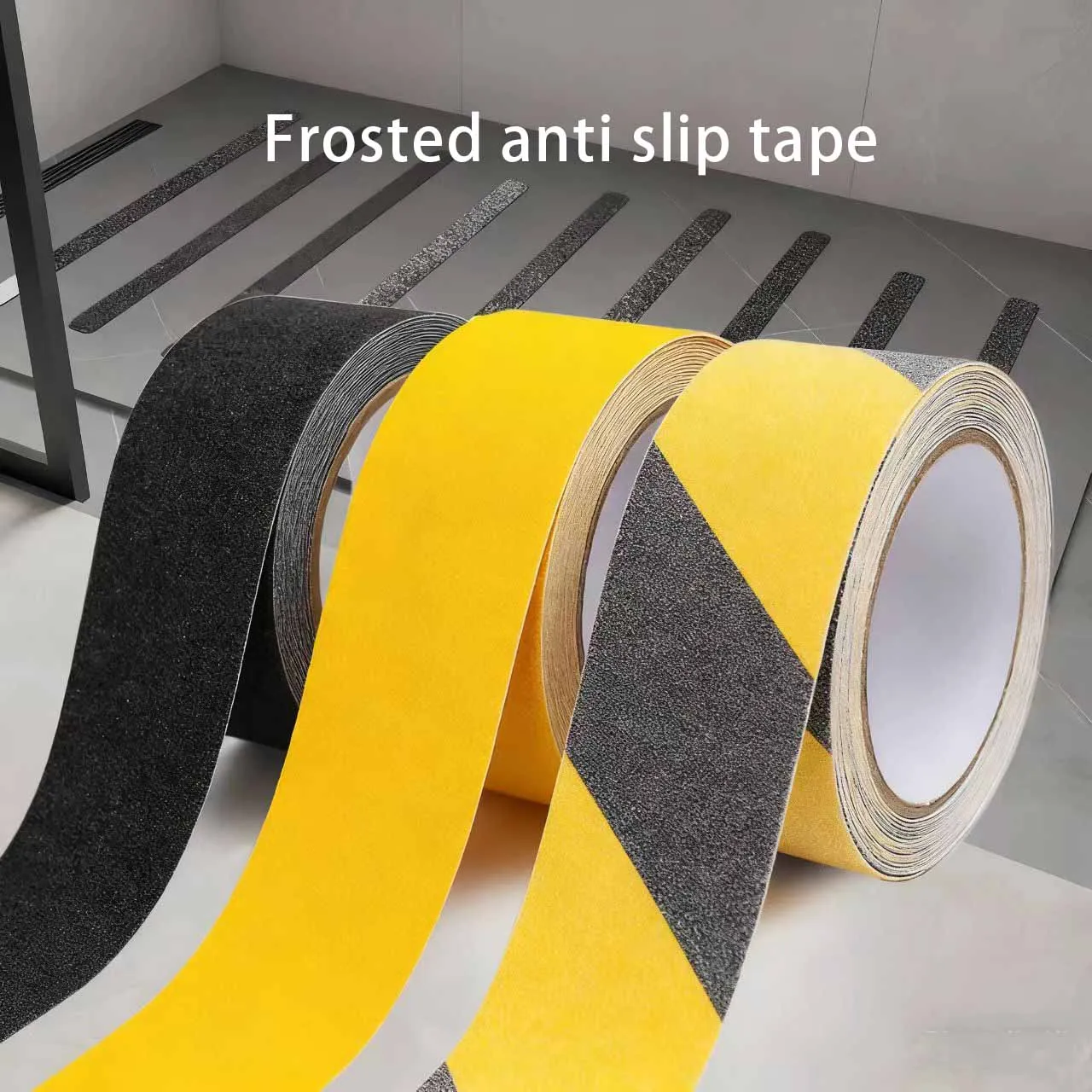 Anti Slip Warning Tape, Safety Anti Slip, Stair Steps, Ramps, Traction Pedals, Stair Handles, Anti Slip Tape 5M