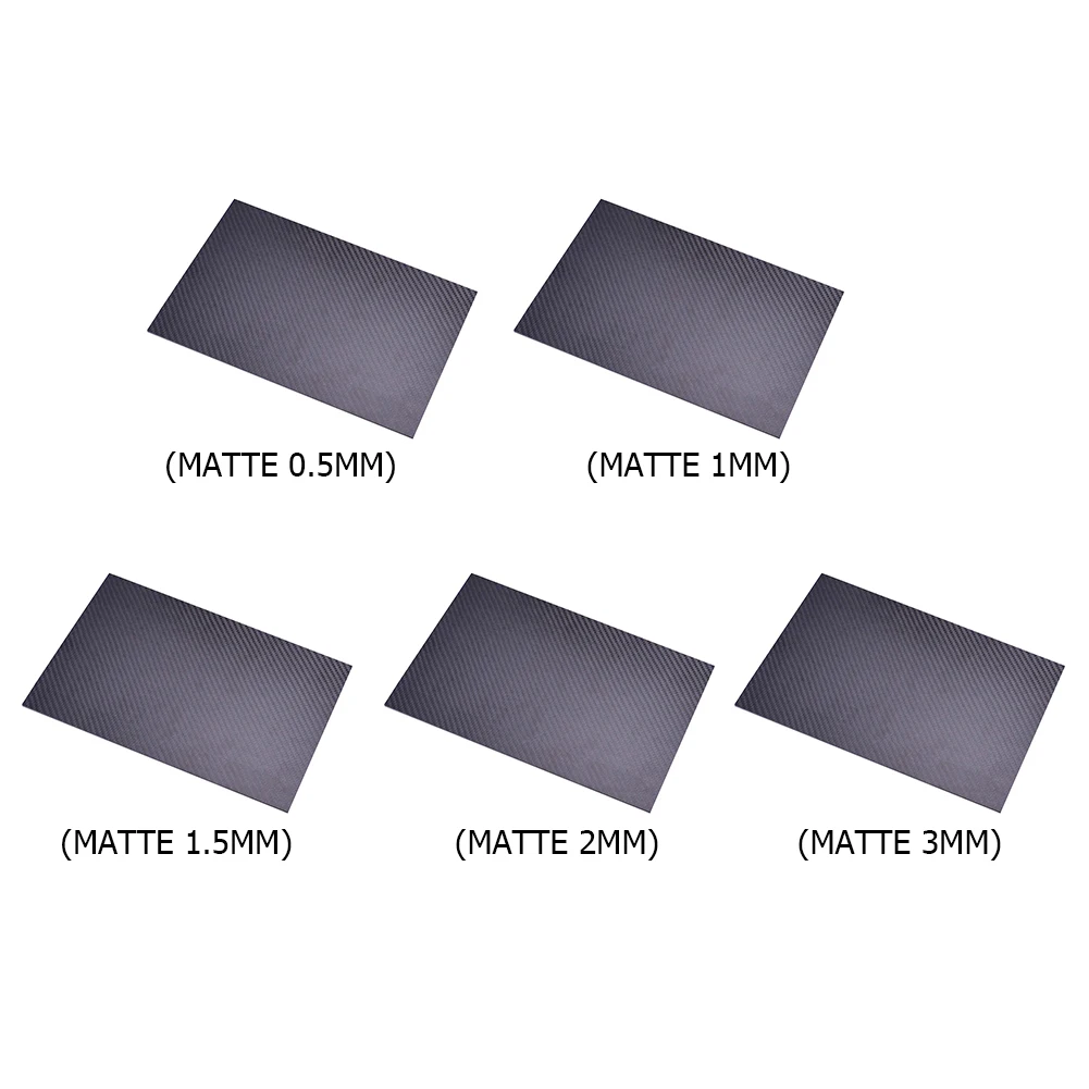 لوحة لوحة من ألياف الكربون 3K ، مادة صلابة مركبة تصنعها بنفسك ، 75x125mm