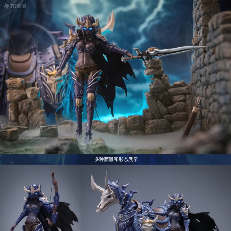 بقعة العرض الحدود سلسلة التجميع الأصلية الموت فارس أنيمي عمل الشكل المنقولة نموذج اللعب تحصيل نموذج الهدايا للبنين