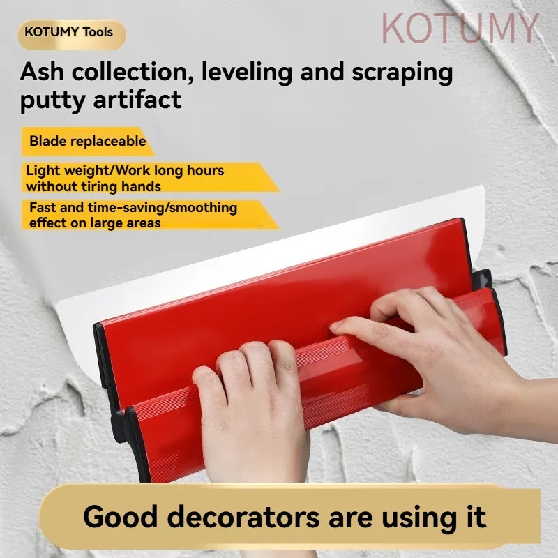 

Long Rod Drywall Smoothing Spatula Drywall Skimming Blade Set Painting Finishing Building Tool Wall Plastering Tools 40/60/80cm