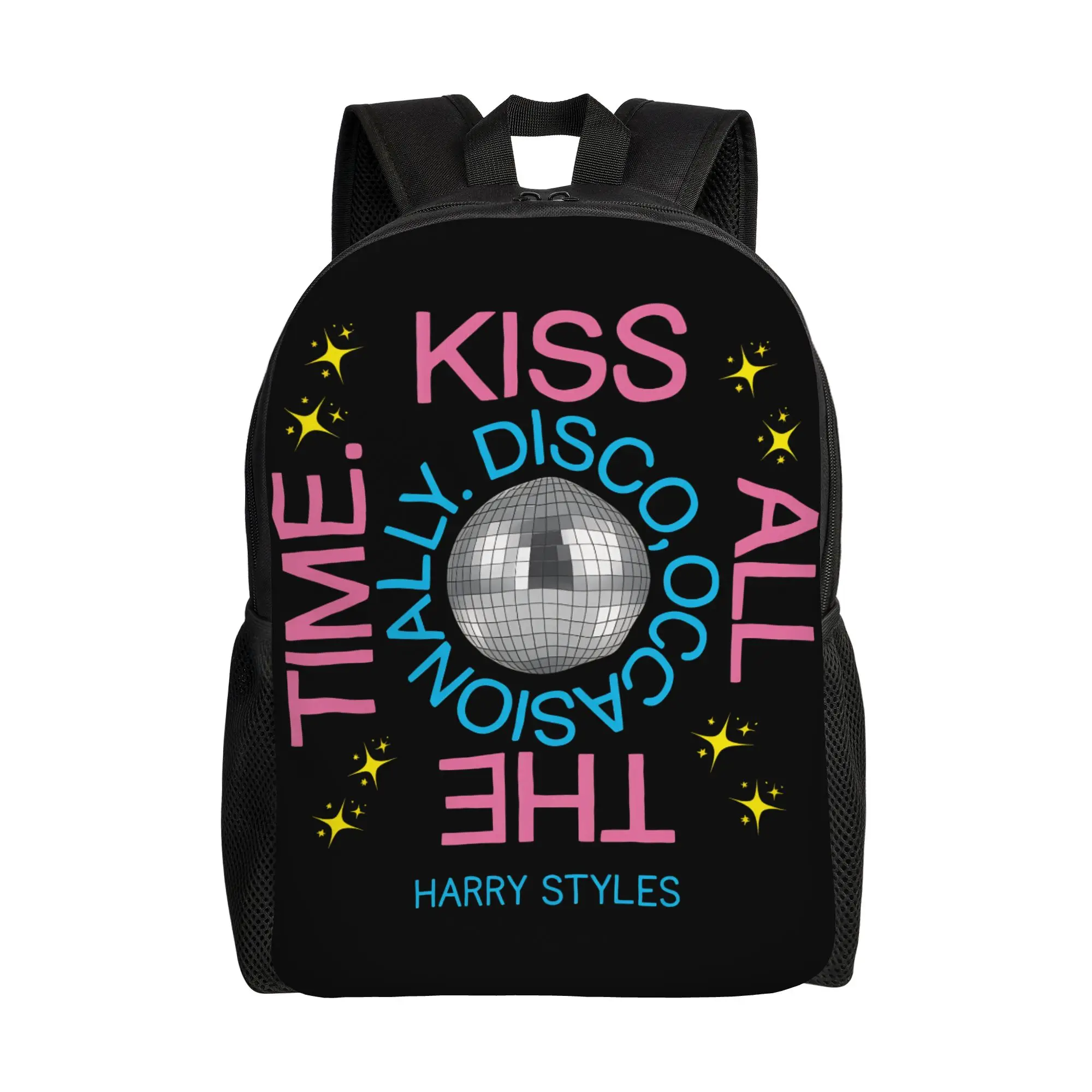 

Harrys Styles Kiss All the Time Disco Occasionally Backpack for Kids Boys Girls Lightweight School Bag for Toddlers Daycare