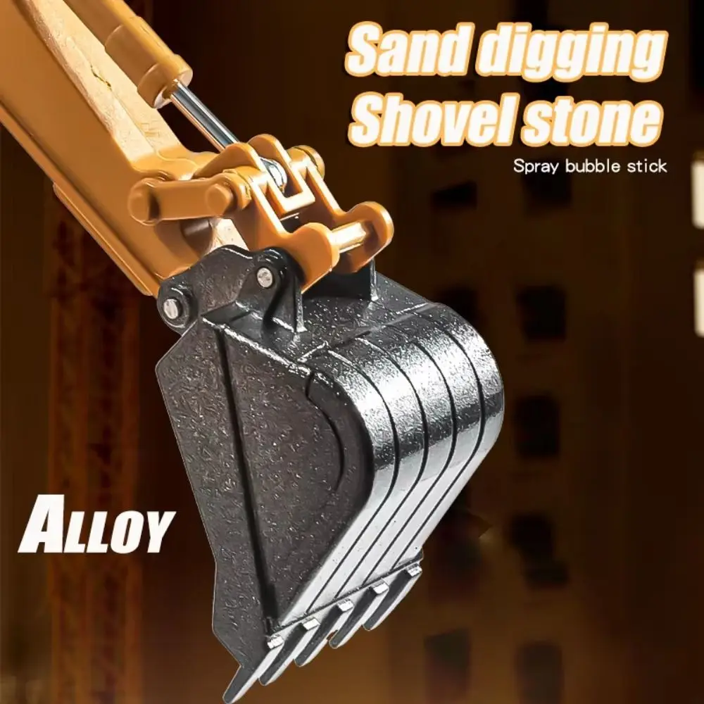 

Инерционная модель строительной техники: экскаватор с поворотными гибкими соединениями, выдвижной стрелой, настольное украшение, модель погрузчика