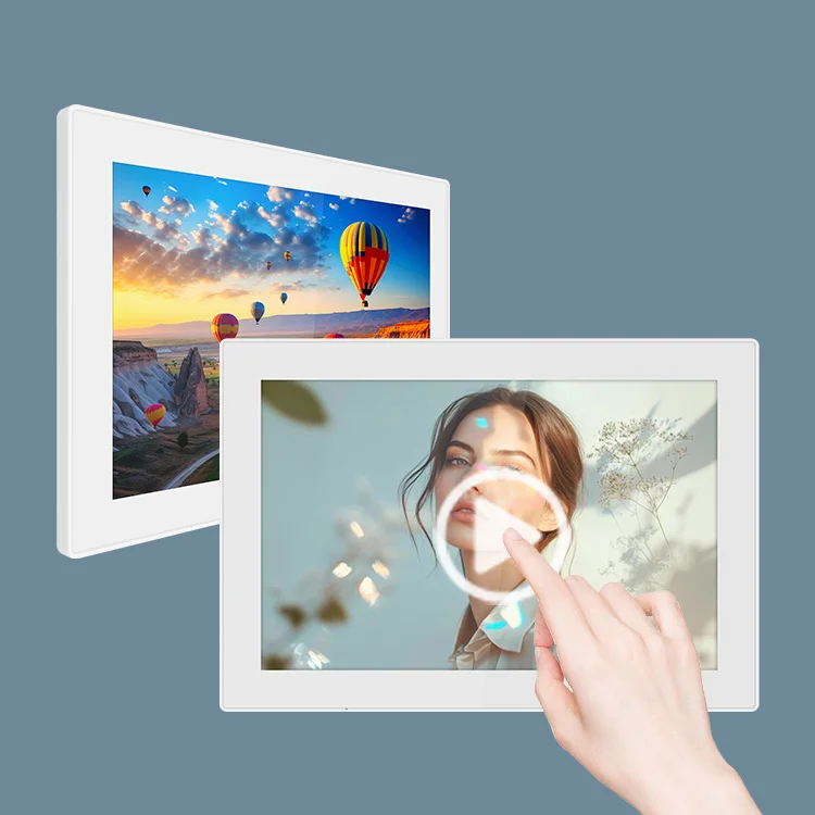 10-дюймовый сенсорный экран Android 11, 13, 14, планшет с дисплеем Poe, настенный настольный рекламный планшет с пластиковым корпусом