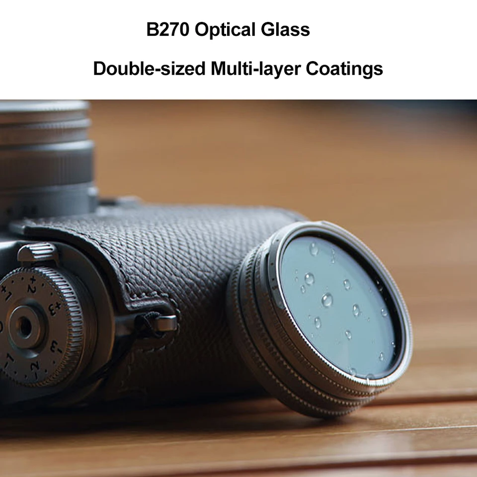 

Магнитный УФ-фильтр Kase CPL Variable ND Black Mist 1/4 для камер Fujifilm X Half, металлическая крышка-бленда для объектива Fuji X-half