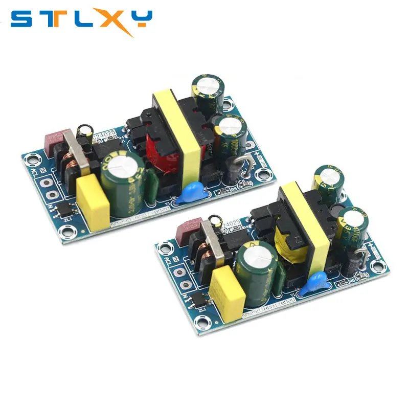 AC-DC 12V2A 24W Switching Power Supply Module Bare Circuit 100-265V to 12V 2A Board for Replace/Repair 24V1A