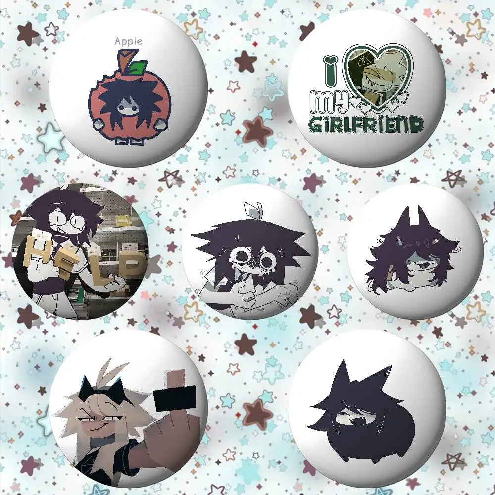 

FPE A-Fundamental Paper Education Badges Fans' Cartoon Lapel Pins Brooch Emblem Trinkets Gifts Folks Backpack Decor Jewelry Piec