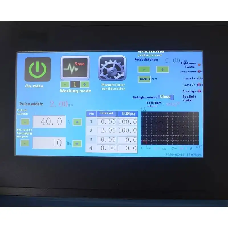 Tipo di braccio di sollevamento completamente automatico per saldatrice laser per stampi di grandi dimensioni per automobili in metallo Laser in plastica in acciaio inossidabile