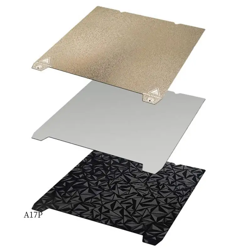 

AP-For Ender-3/End-5 S1/K1 Build Plate Flexible PEI PEO 235MM Sheet Double Sided Coating Hotend 3D Printer Replacement A