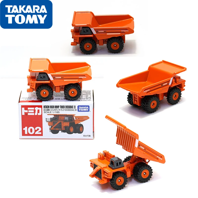 

Takara Car TOMY Hitachi Rigid Dump Truck EH3500AC Diecast 1/64 Alloy Model Toy Car Engineering Vehicle Gifts for Children