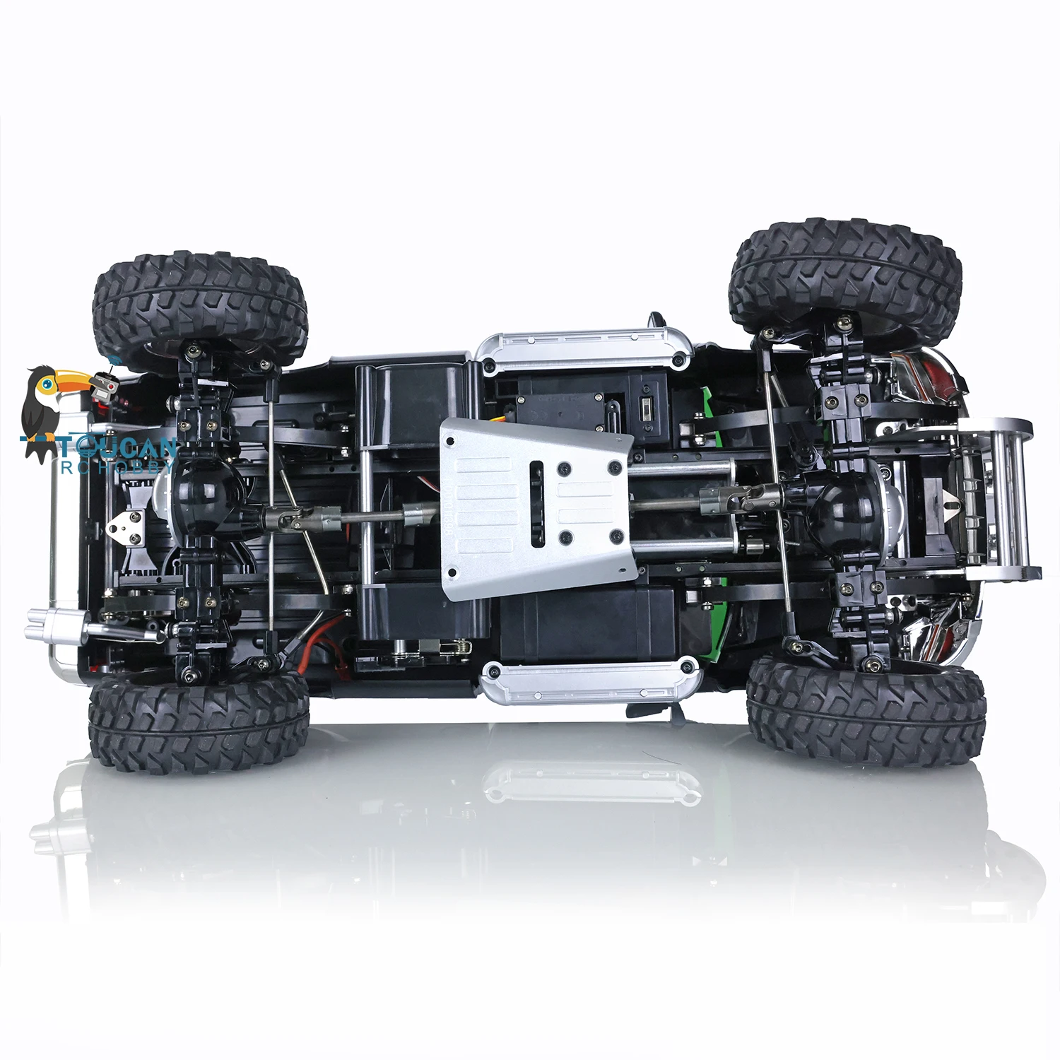 1/10 RC HG Pickup Truck P410 4*4 Rally Racing Crawler Car Model 2.4G Radio Motor ESC Outdoor toys for boys gift TH16939-SMT6