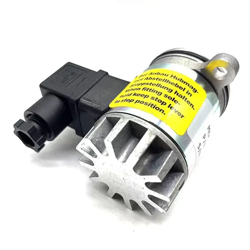 Fuel Actuator Flame Failure Solenoid Valve Excavator Parts For Deutz Engine 04281525 12V F4L2011 F3M2011 BF4M2011 F4M2011