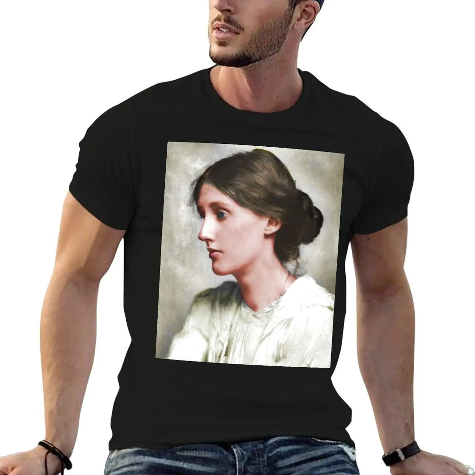 

Virginia Woolf T-Shirt t shirts designer cotton t shirt man T-Shirt