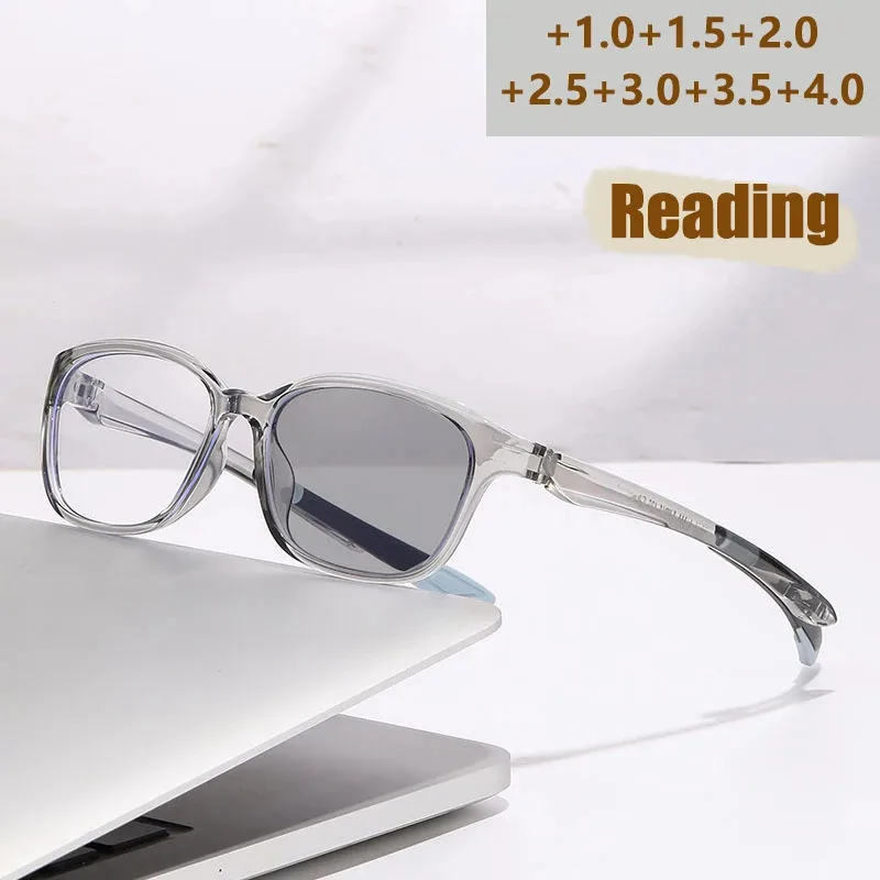 Automatischer Zoom, intelligente Anpassung, Lesebrille, HD Blue Light Tr, ultraleichte Lesebrille