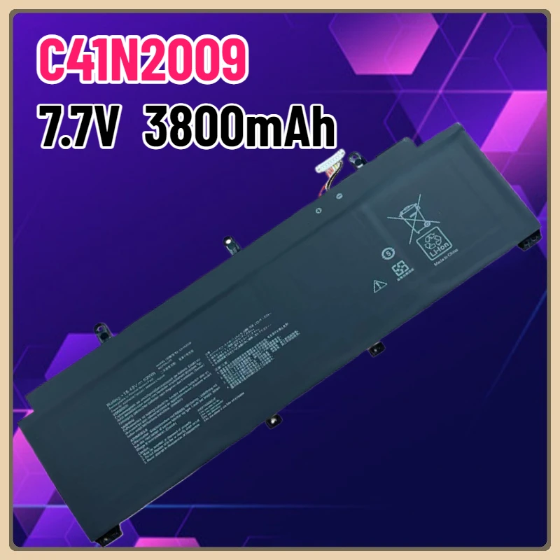 

C41N2009 Аккумулятор 7,7 В 3800 мАч для Asus ROG FIow X13 GV301 GV301Q GV301QC GV301QE GV301QH GV301RA GV301RC PV301