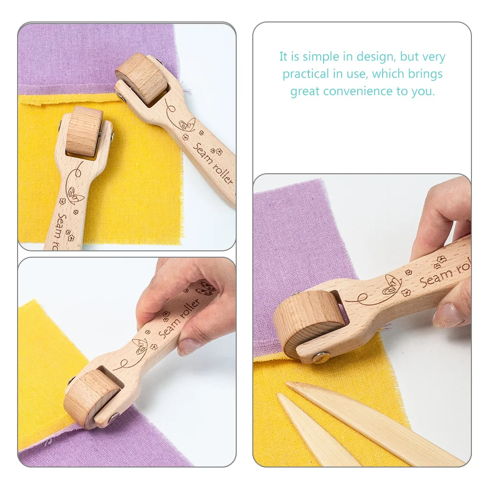

Press Rollers Seam Rolling Wheel For Quilting Sewing Fabric Wallpaper Sticker Smoothing Hand Tool Sewing Seam Roller