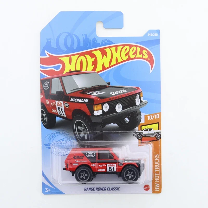 2022-159 Hot Wheels RANGE ROVER CLASSIC Mini Alloy Coupe 1/64 Metal Diecast Model Car Kids Toys Gift