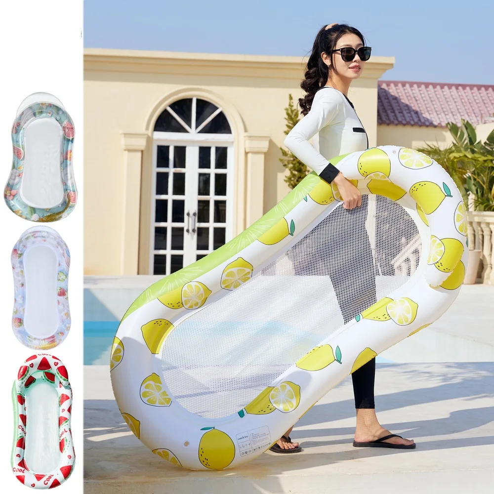 

Надувной водный гамак-шезлонг для взрослых, плавающий матрас для отдыха в бассейне и на пляже