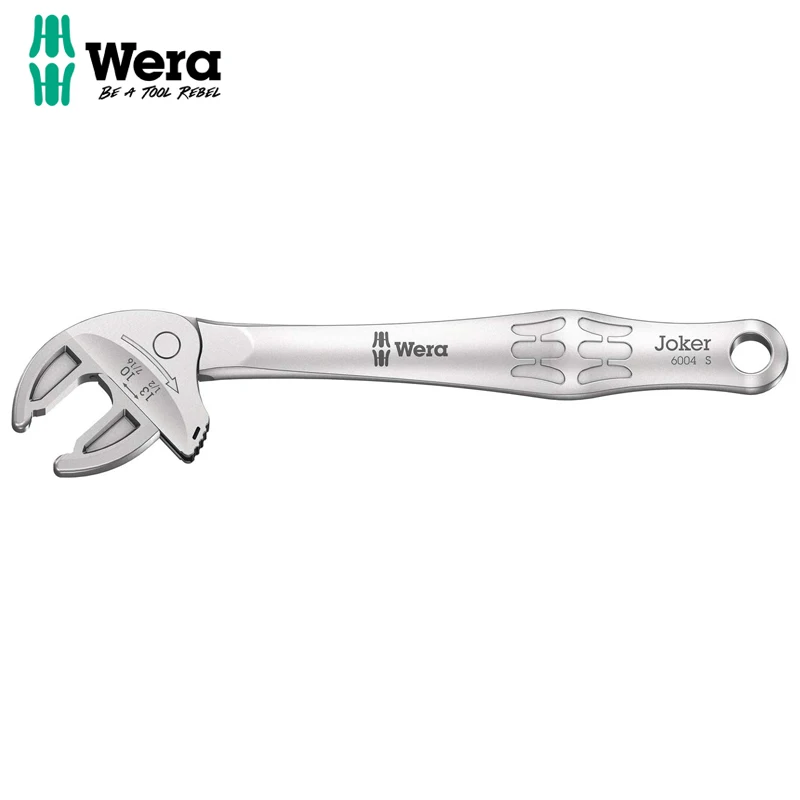 WERA 05020100001 6004 Joker S Self-Setting Spanner with Flexible Size Adjustment 10-13mm Wrench