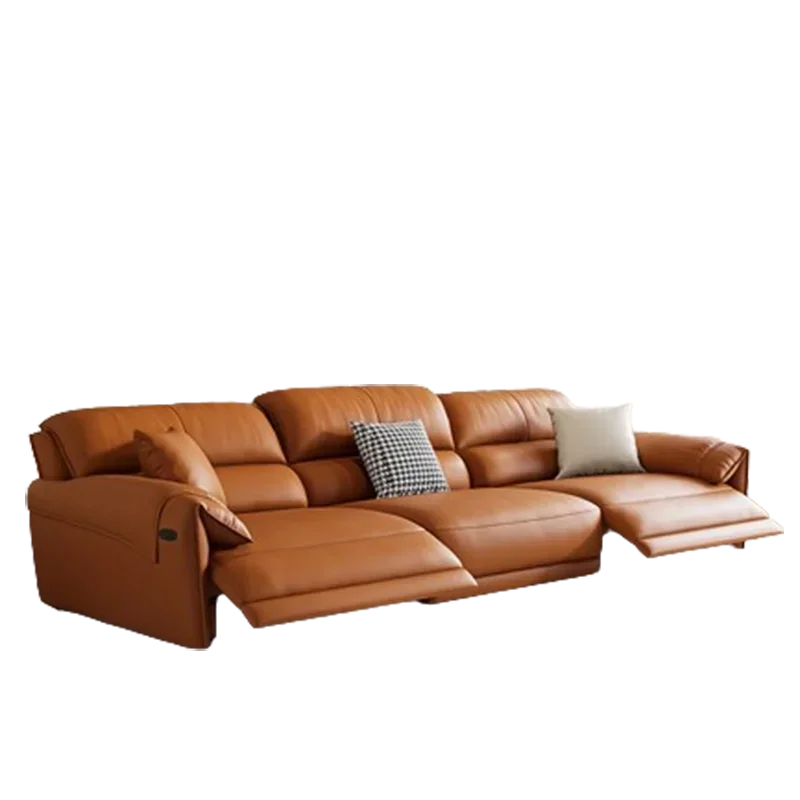 Minimalist Back Brown Living Room Sofa European Filler Lounges Salon Electric Sofa Sleeper House Tumbonas Playa Trendy Furniture