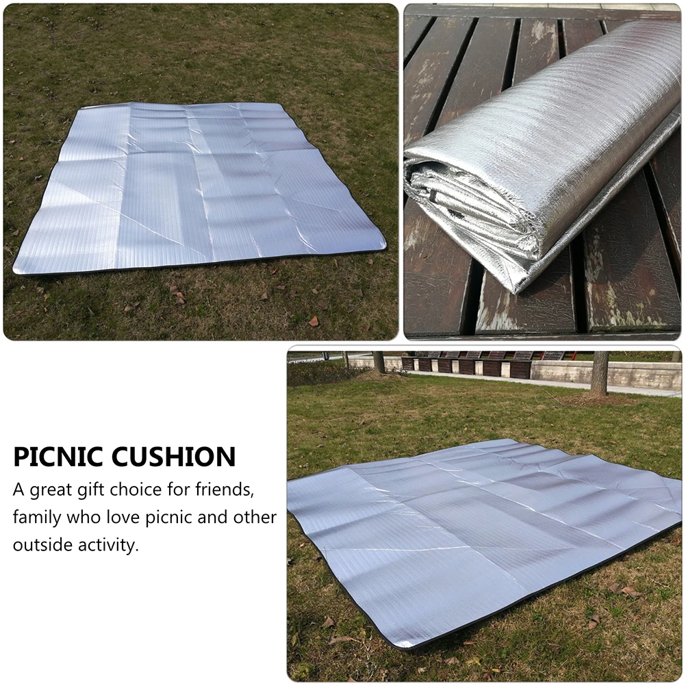 

Camping Mat Picnic Blanket Large Waterproof Beach Cushion Outdoor Foldable Ground Pad Mat Camping Hiking Moisture Proof