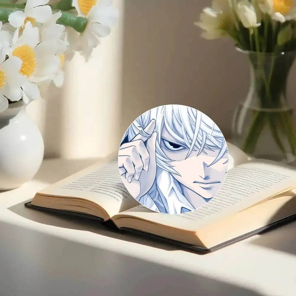 Nate River Anime D-DEATH NOTE Cartoon Style Badge Brooches On Backpack Decoration Round Enamel Pins For Accessorys - view 6