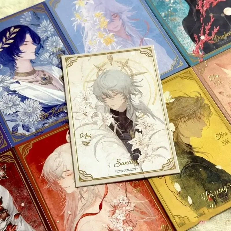 Набор из 12 карт Aventurine Sunday Jing Yuan Dr. Коллекционная карточка LOMO Ratio Robin Argenti Acheron с закругленными углами для косплея