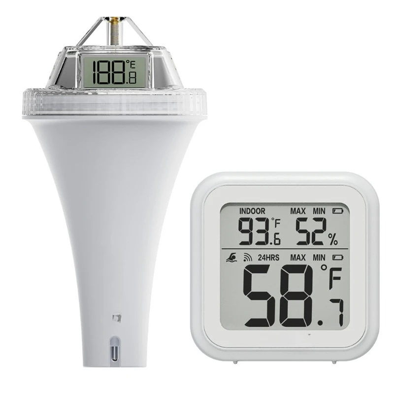 

Wireless Pool Thermometer Floating Pool Thermometer Hot Tub Pools Test Kit