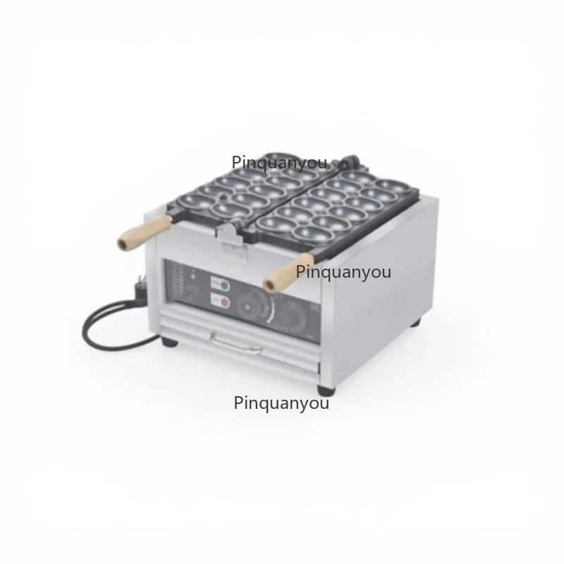 Mini Cheese Coin Pancake Maker Non-Stick Waffle Cooker    Stainless Steel with Adjustable Thermostat 3000W