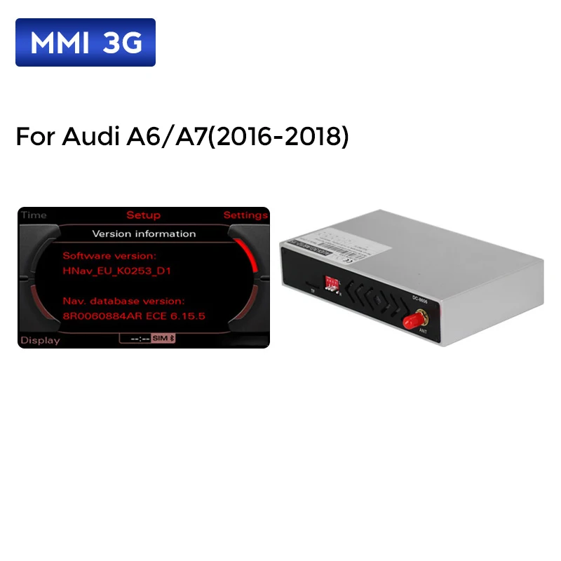 Variant: A6 A7 2016-2018 (MMI 3G)