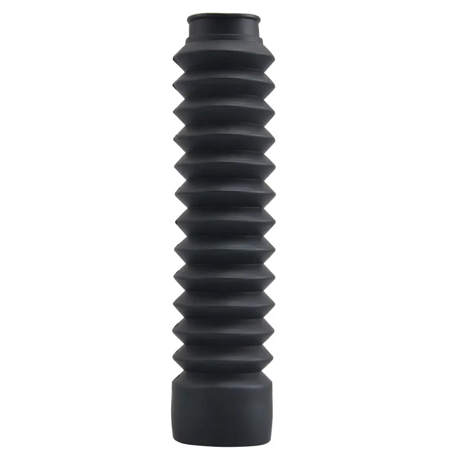 Universal 2Pcs Front Fork Shock Absorber Dust Cover Gaiters Gators Boots Motorcycle Dust Proof Sleeve Protector Damping Rubber