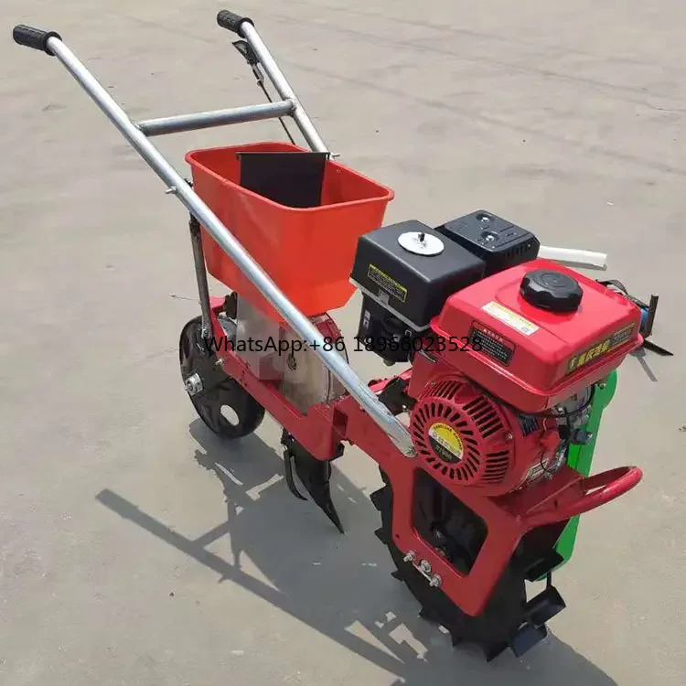 Hot Sale Hand Push Corn Sowing Machine With Diesel Engine Manual Sowing Machine