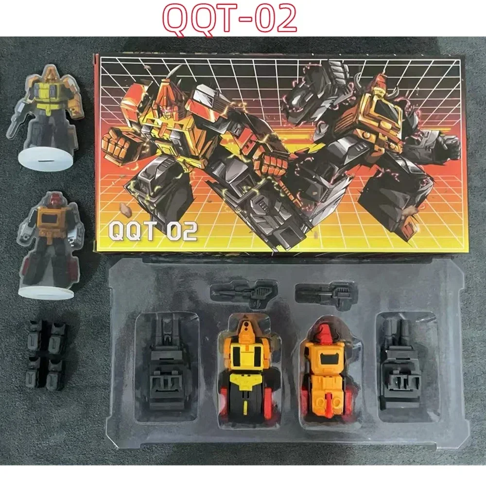 

В наличии: Трансформер QQT Studio QQT-02 QQT02 Predaking, 2 шт./компл., коллекционная фигурка-модель