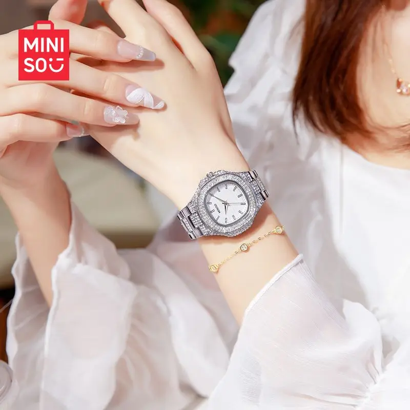 Miniso Orginal New Oval Girl's Quartz Watches