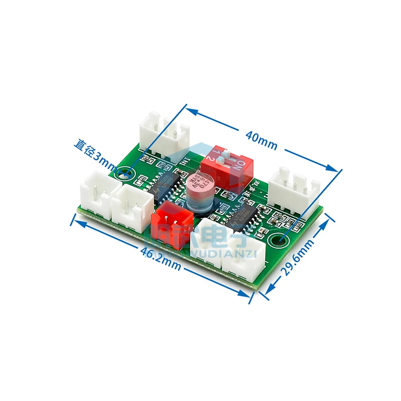XH-A156 Four-channel PAM8403 Digital Power Amplifier Board USB5V Power Supply DIY Mini Power Amplifier 4*3W Output
