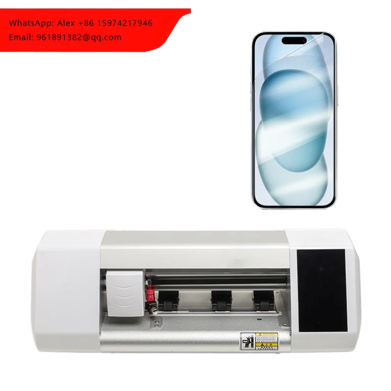 

Auto Screen Protector Cutting Machine Mobile Phone Tablet Laptop Hydrogel Film Cutter For Tempered Glass TPU Film Custom Cutting