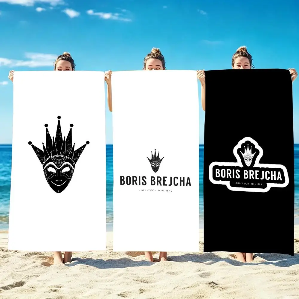 B-Boris Brejcha Towel Microfiber beach towel, quick-dry, sand-free, ultra-fine fiber, super soft.