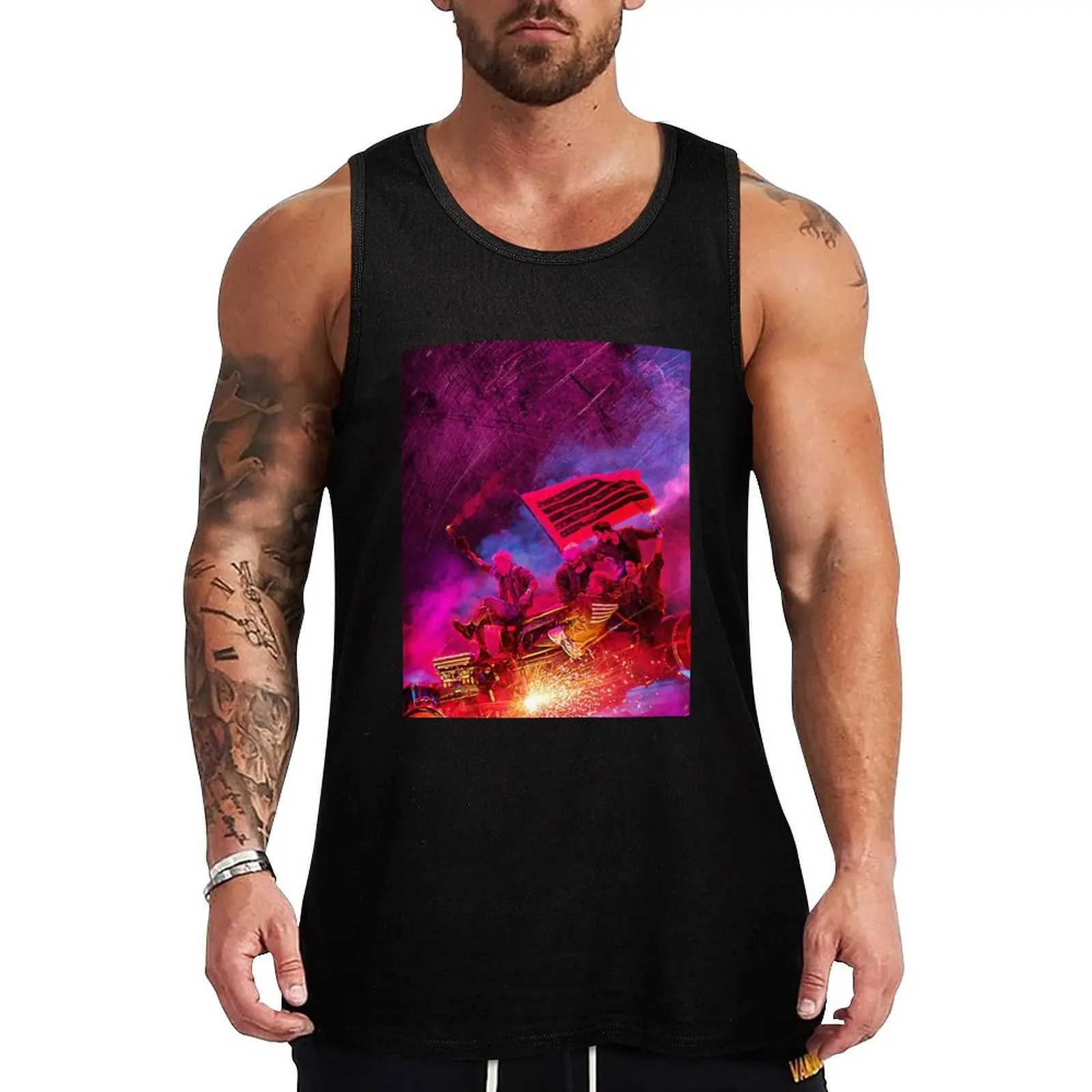

bang bang bang bigbang Tank Top gym t-shirts gym clothing men sleeveless Men's t-shirts