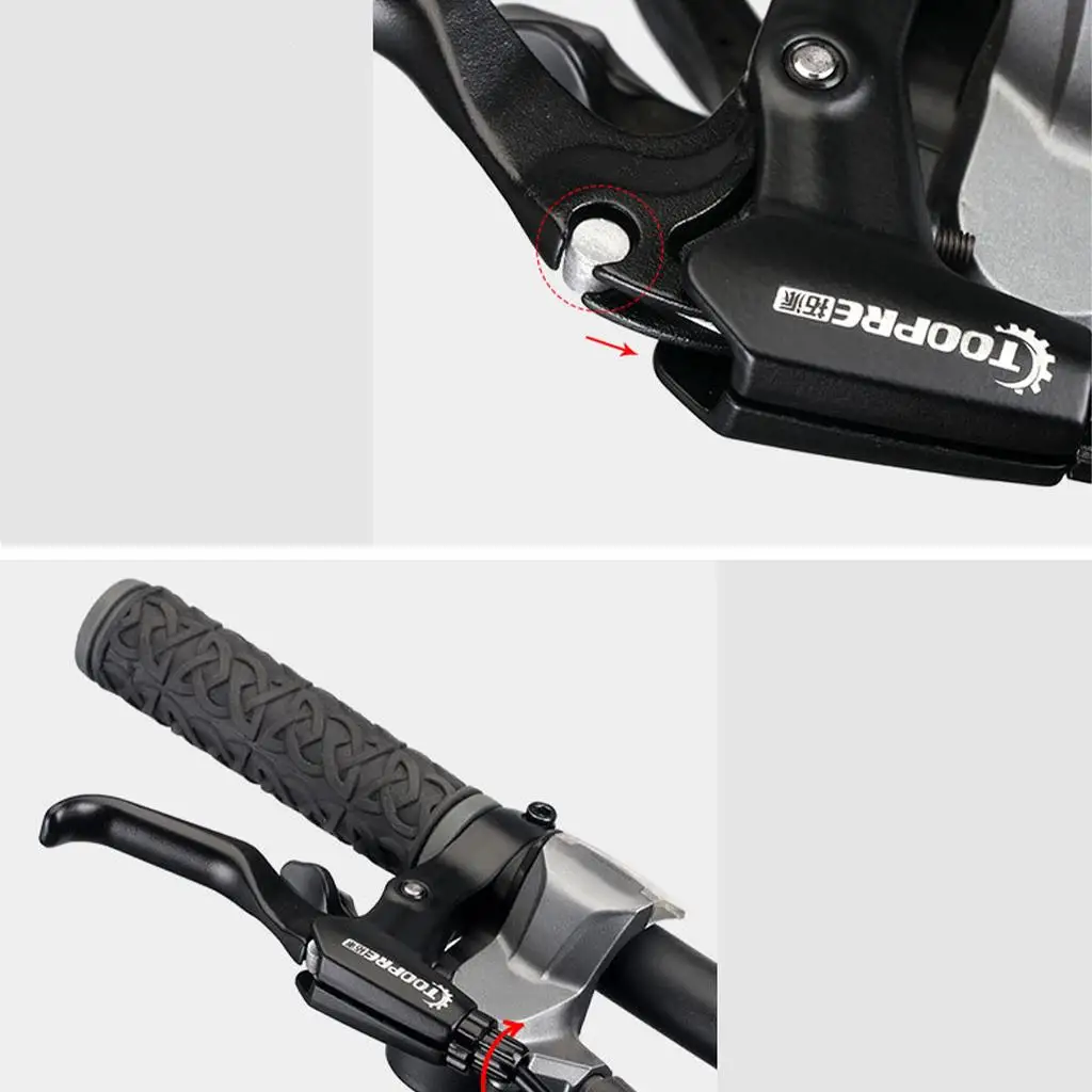

Road Bike Brake Levers 22.3mm Aluminum Alloy Lightweight Handlebar Brake Parts for Cycling Accessories and Repairs