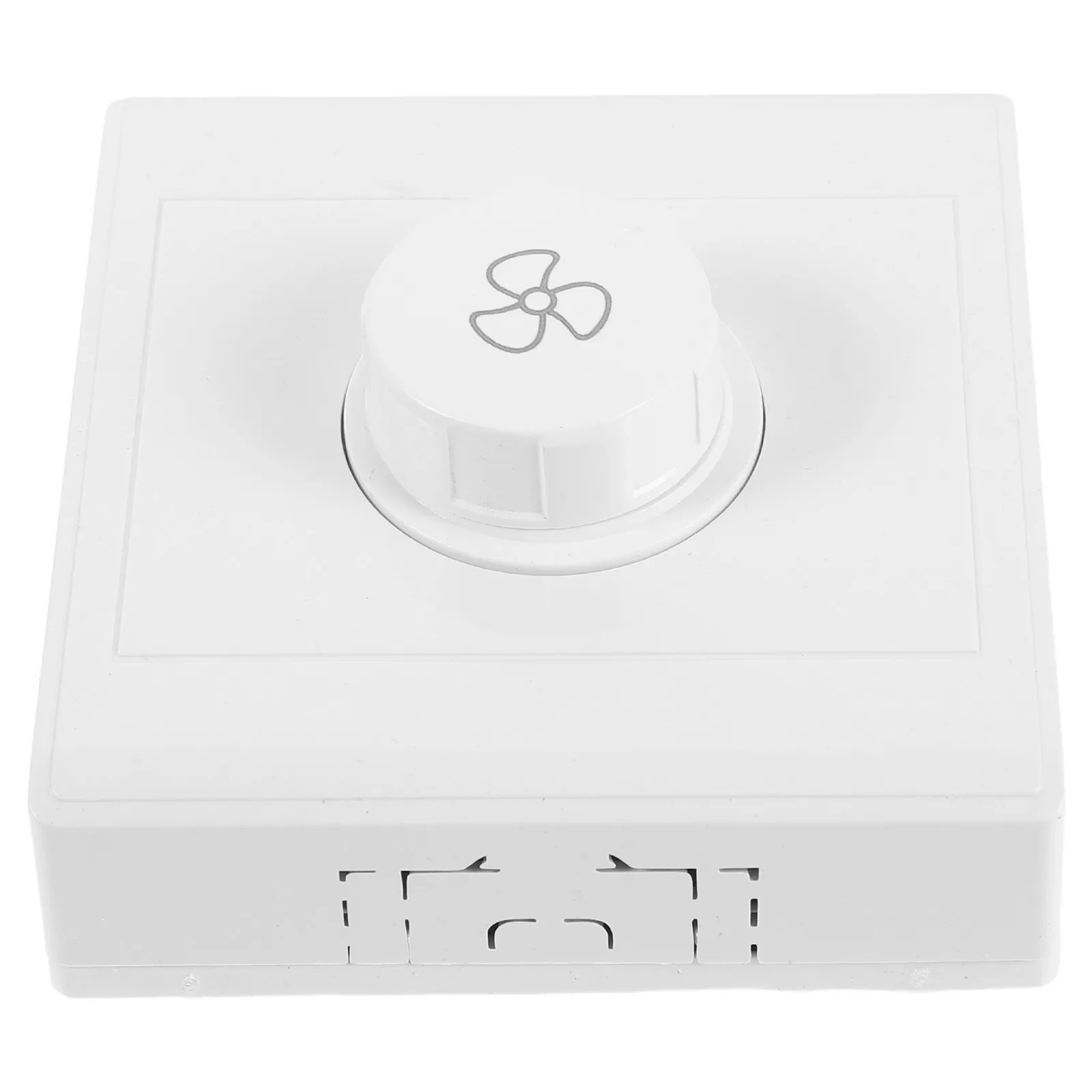 Ceiling Fan Speed Regulator Wall Mount Fan Control Panel Adjustable Rotary Knob on Off Switch for Indoor Home Use Bedroom Living