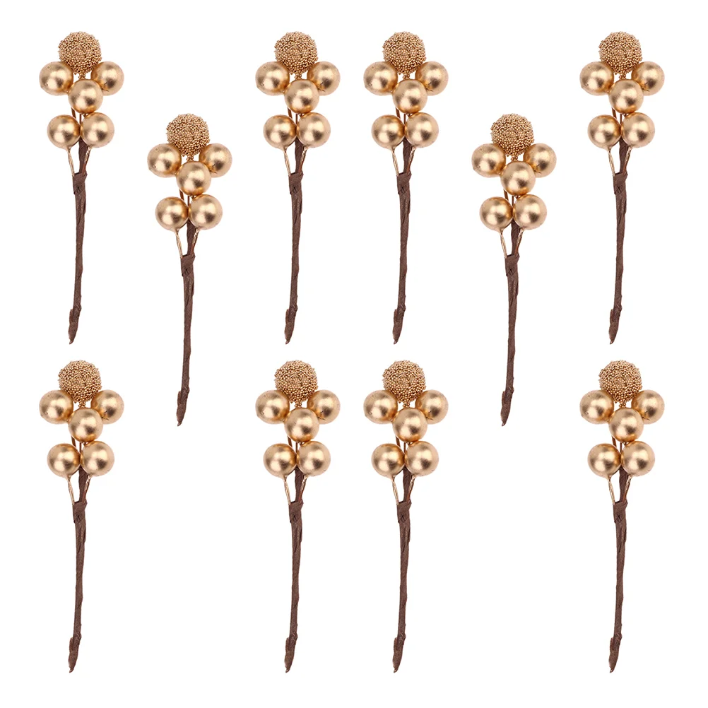 

20 Pcs Artificial Berries DIY Berry Garland Props Xmas Trees Simulated Accessory Wreath Simulation Foams Ornament