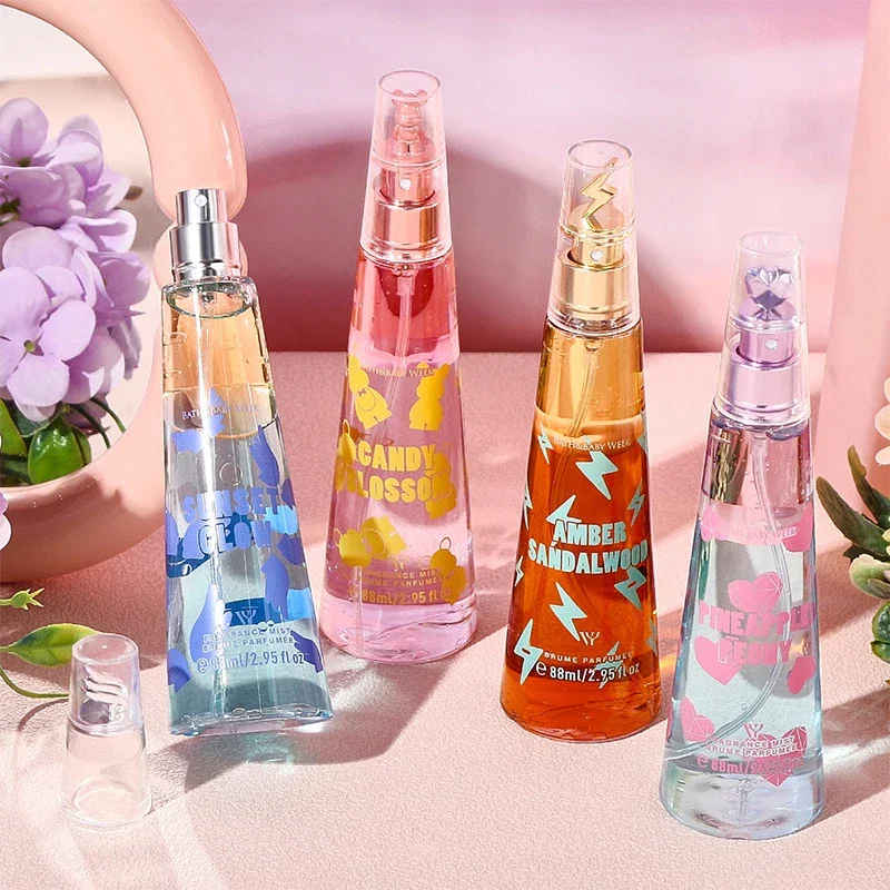 

Pheromone Women Long Lasting Fragrance Body Spray Perfume Candy Sweet Floral Fruity Amber Sandalwood Pineapple Peony 88ml Parfum