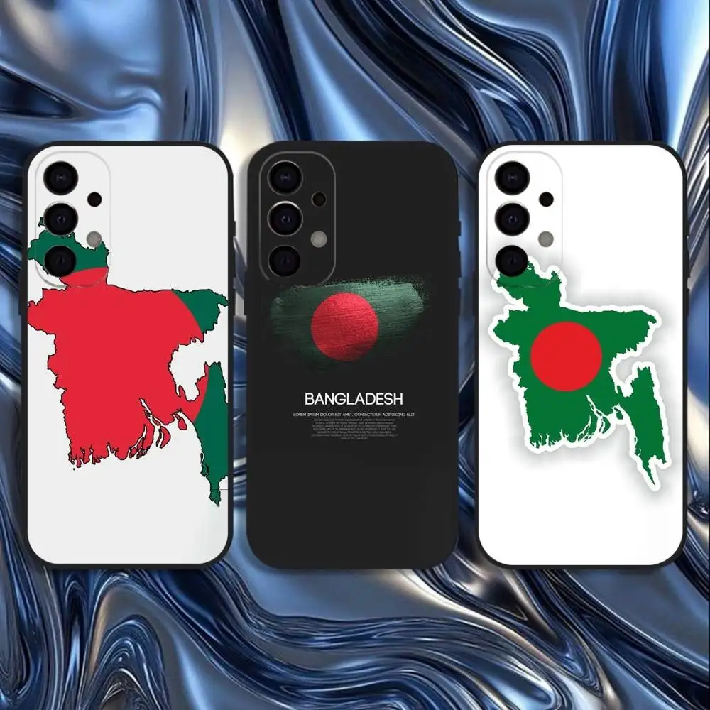 

Bangladesh Flag Phone Case For Samsung S25,S24,S21,S22,S23,S30,Ultra,S20,Plus,Fe,Lite,5G Black Cover