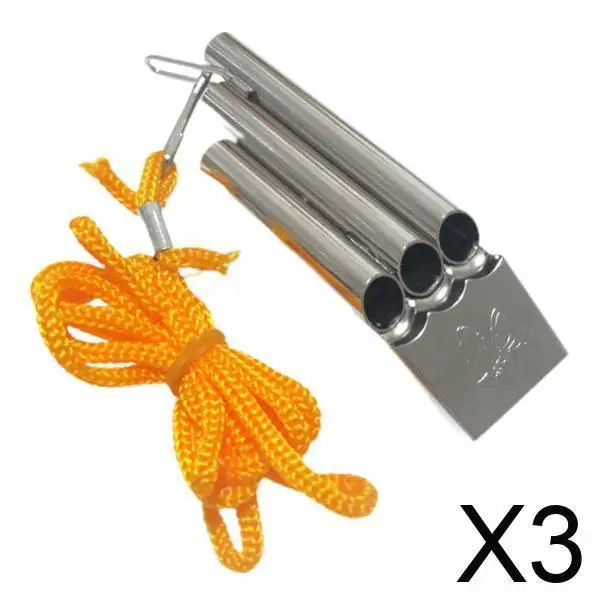 

Strong Whistle for Sports Trainers Stainless Steel Whistle with Clear Sound for Football Basketball and Volleyball