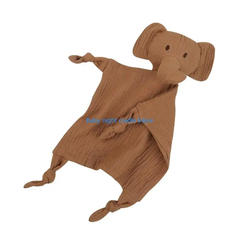 J2FF مريلة تسنين للأطفال، منشفة ناعمة، بطانية أمان صغيرة، قماش تجشؤ من القطن