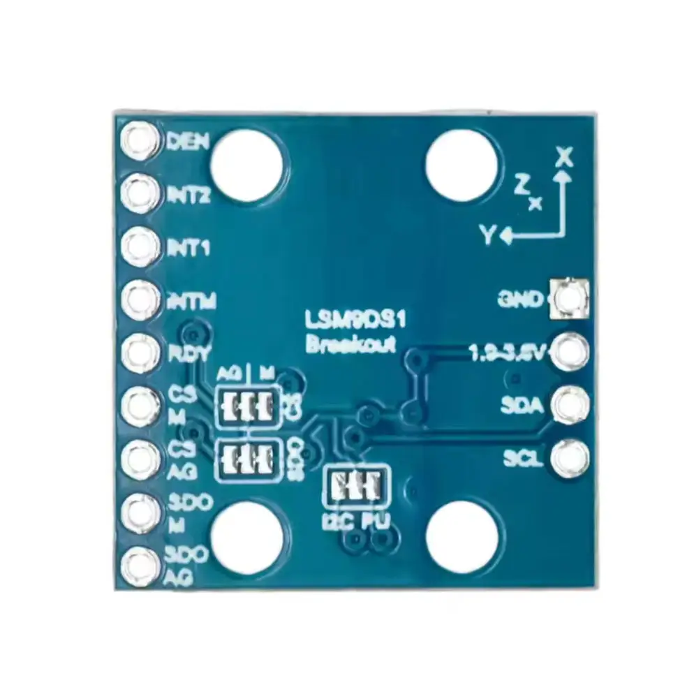GY-LSM9DS1 LSM9DS1 nine-axis electronic compass compass acceleration gyroscope high-precision sensor module